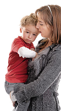 In der Trauer brauchen Kinder Hilfe von den Erwachsenen